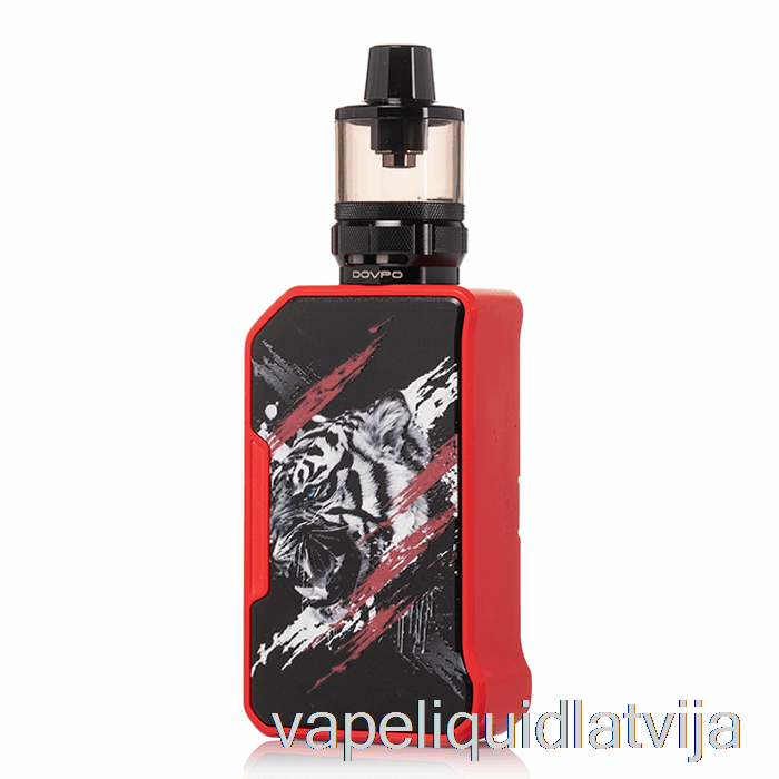 Dovpo Mvp 220w Starta Komplekts Tiger Red Vape šķidrums